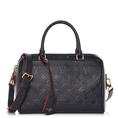 Louis Vuitton Empreinte Speedy Bandouliere 25 NM Marine Rouge 2 of 13