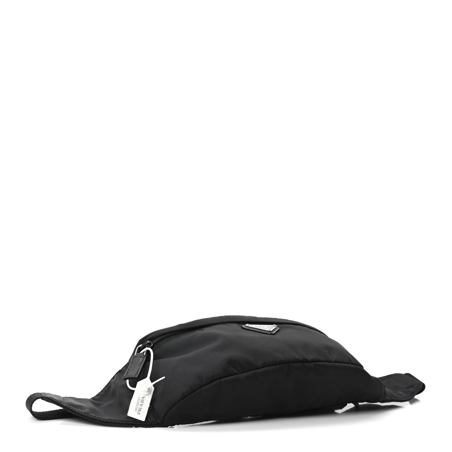 Re-Nylon Saffiano Belt Bag Black