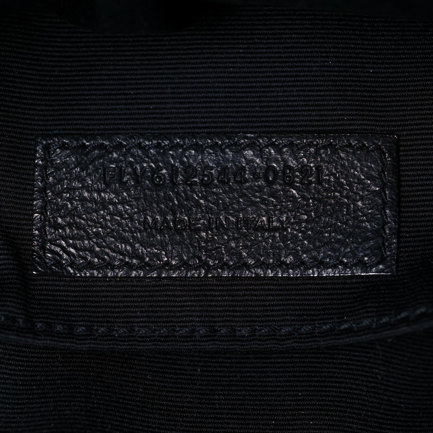 Saint Laurent Calfskin Matelasse Monogram Lou Camera Bag Navy 10 of 14