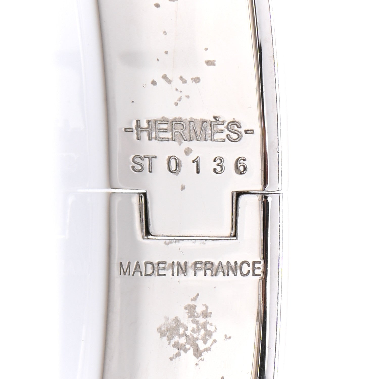 Hermes Enamel Narrow Clic Clac H Bracelet PM Marron Glace 5 of 5