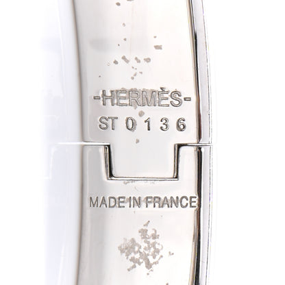 Hermes Enamel Narrow Clic Clac H Bracelet PM Marron Glace 5 of 5