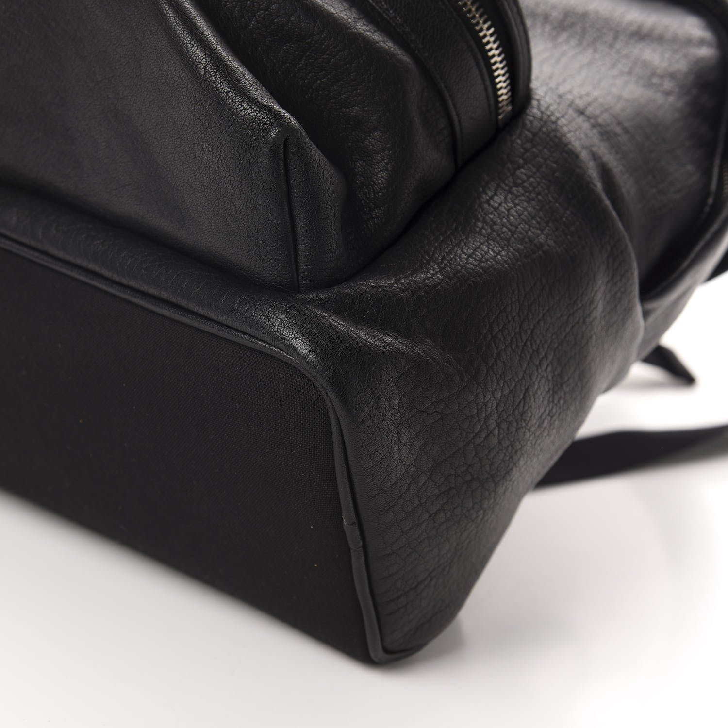Saint Laurent Lambskin Mini City Backpack Black 6 of 9