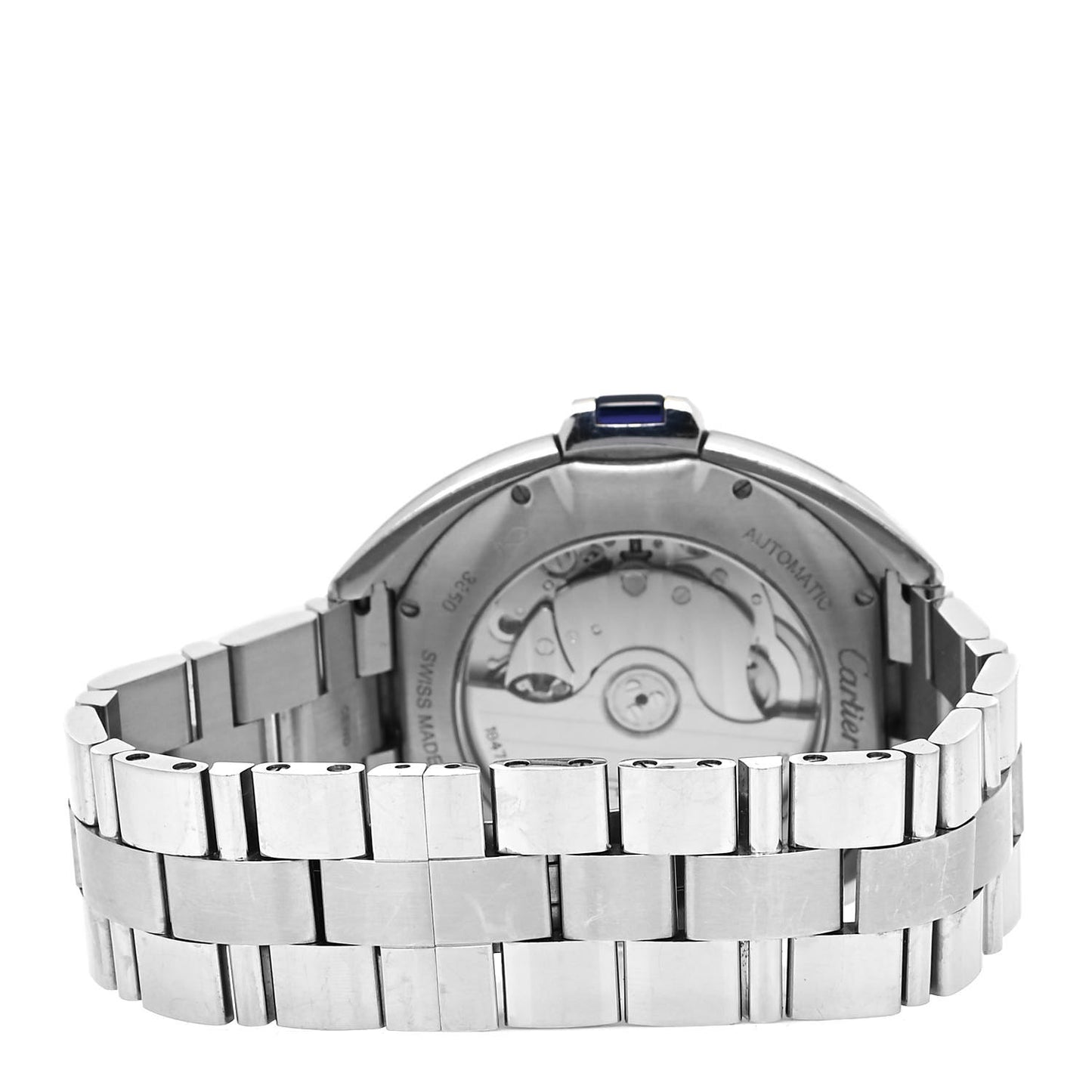 Stainless Steel 40mm Cle De Cartier Automatic Watch