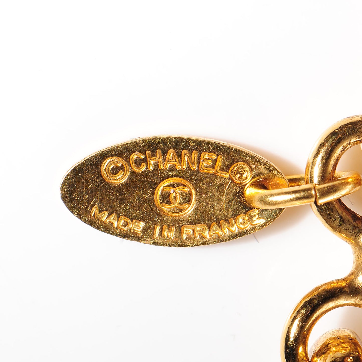 Paris Keychain Gold