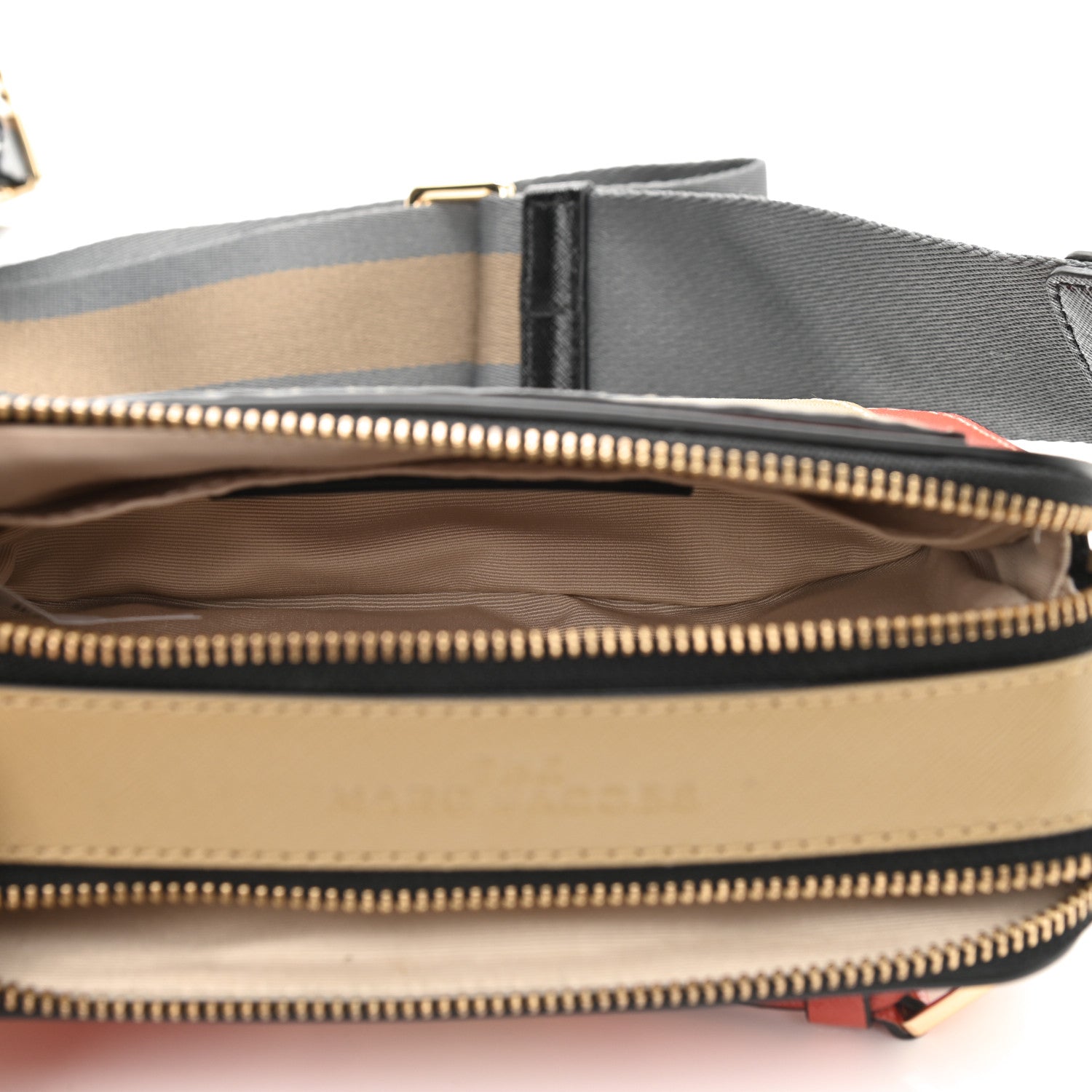 Marc Jacobs Saffiano Small Snapshot Camera Bag Red Multicolor 3 of 9