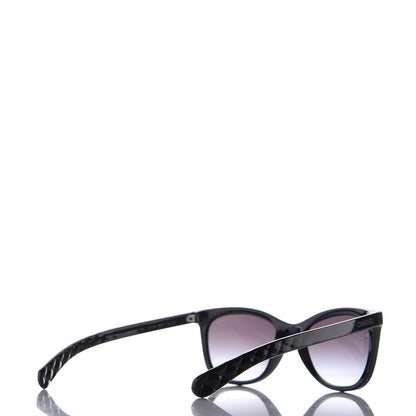 Chanel Cat Eye Chain Sunglasses 6041 Black 4 of 8