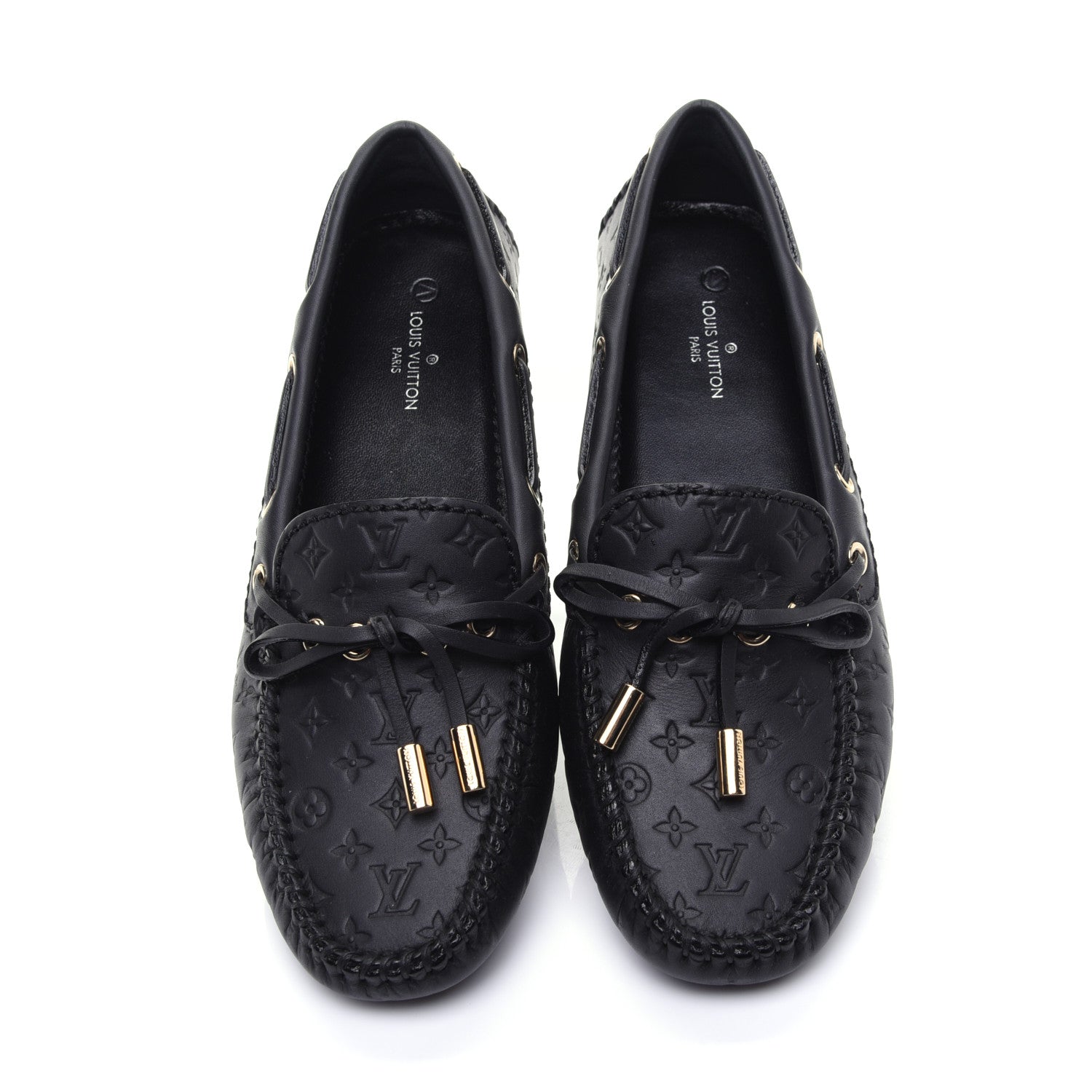 Louis Vuitton Empreinte Gloria Loafers 34 Black 8 of 10