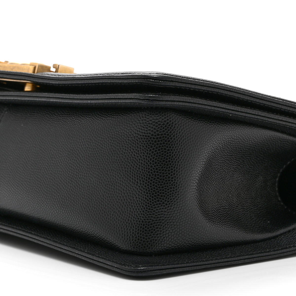 Chanel Caviar Quilted Medium Boy Flap Black 10 of 11