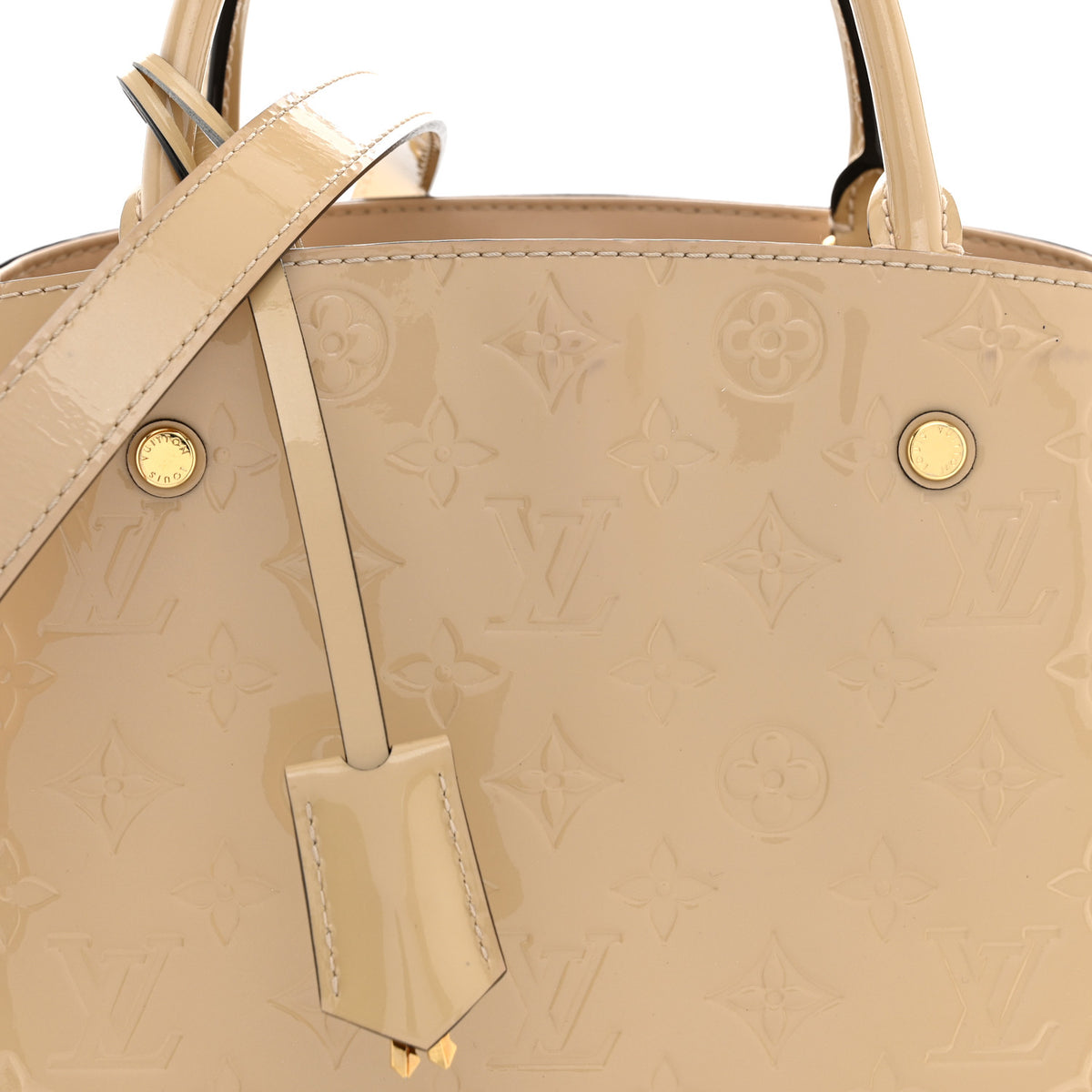 Louis Vuitton Vernis Montaigne MM Dune 8 of 14