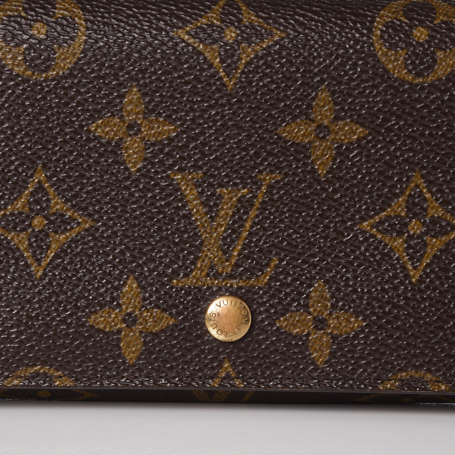 Louis Vuitton Monogram Porte-Monnaie Tresor Wallet 5 of 9