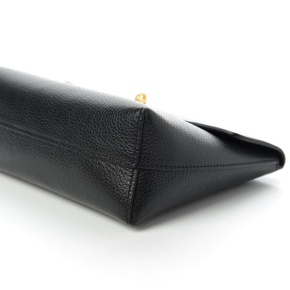 Mulberry Small Classic Grain Darley Cosmetic Pouch Black 7 of 9