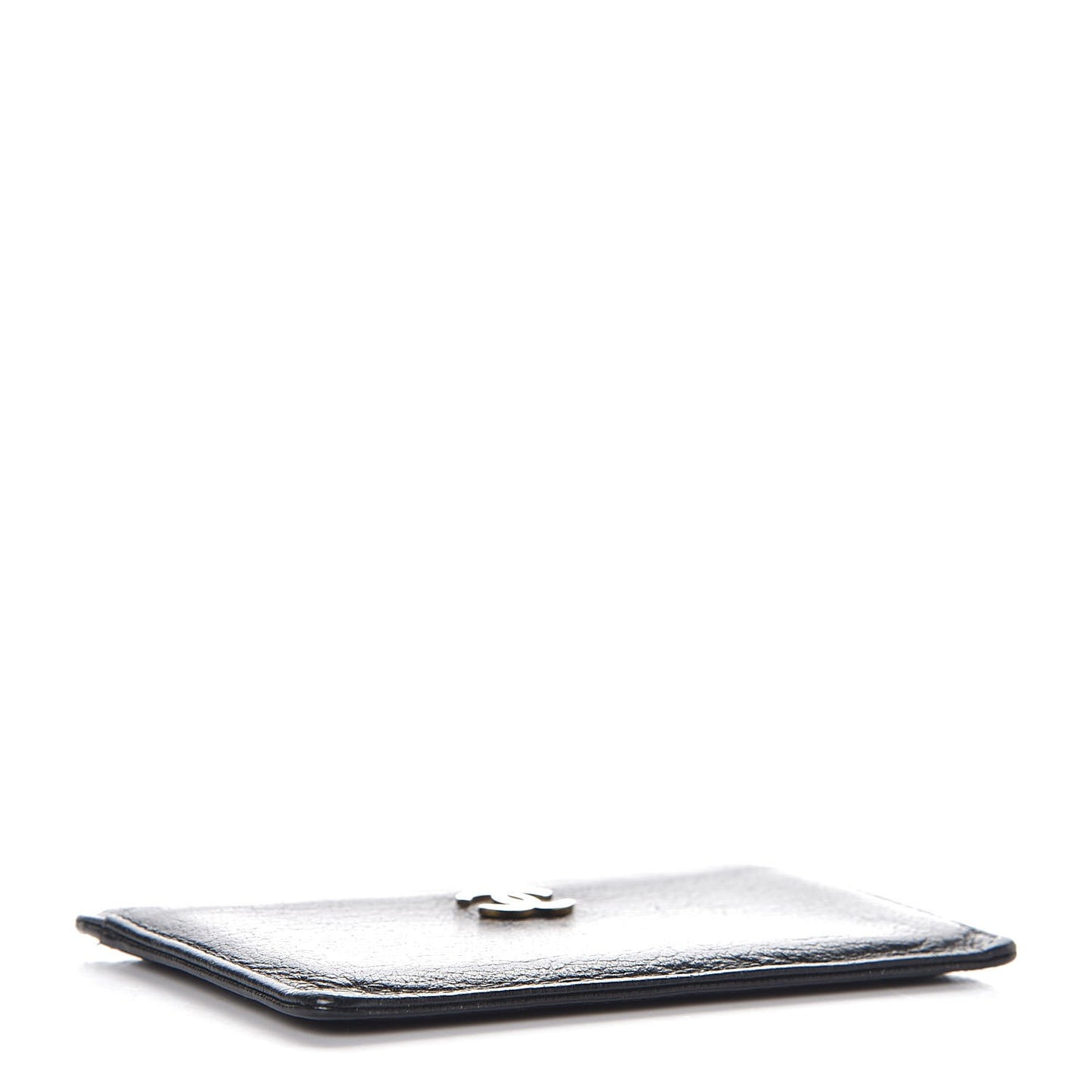 Goatskin CC Card Holder Black