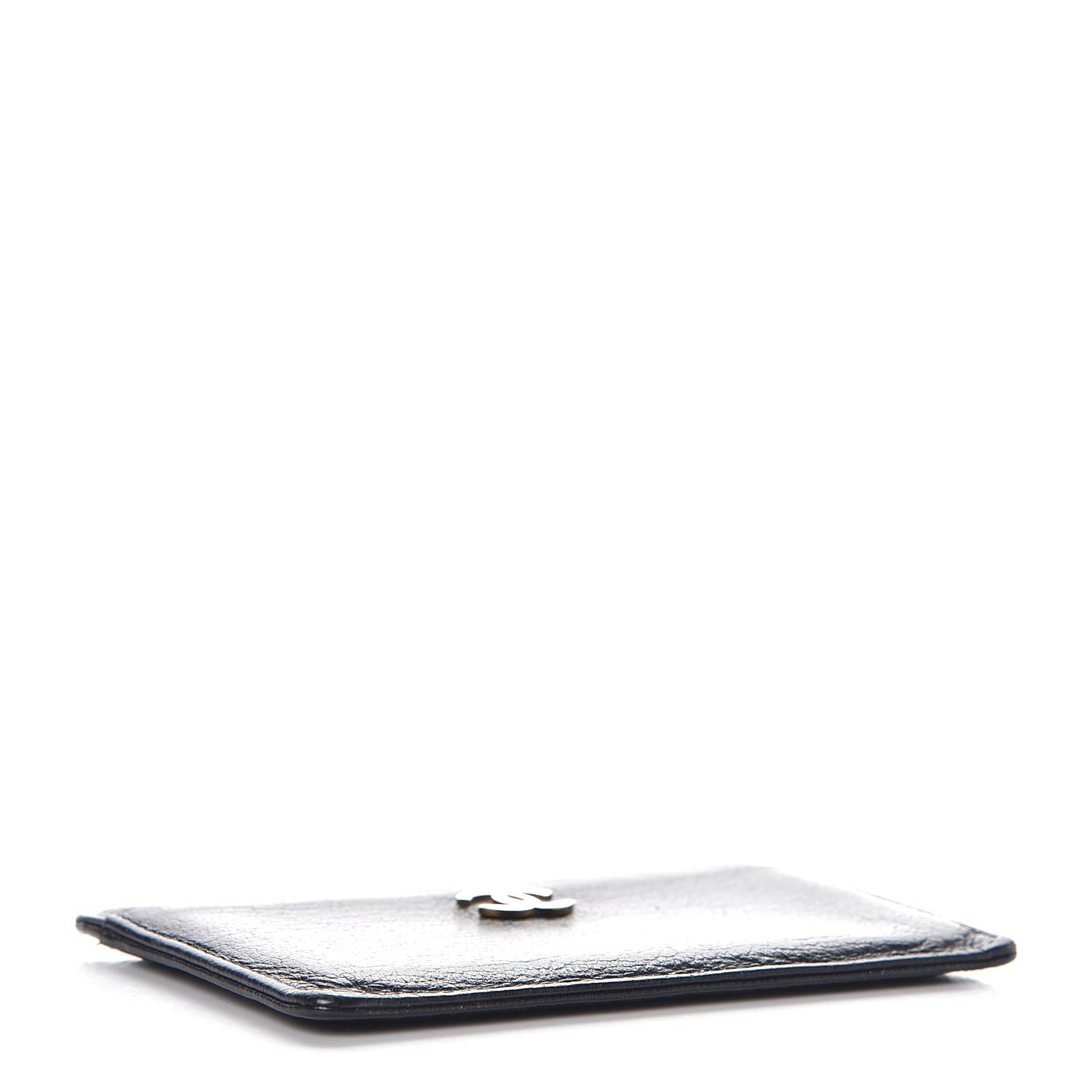 Chanel Goatskin CC Card Holder Black 4 of 8