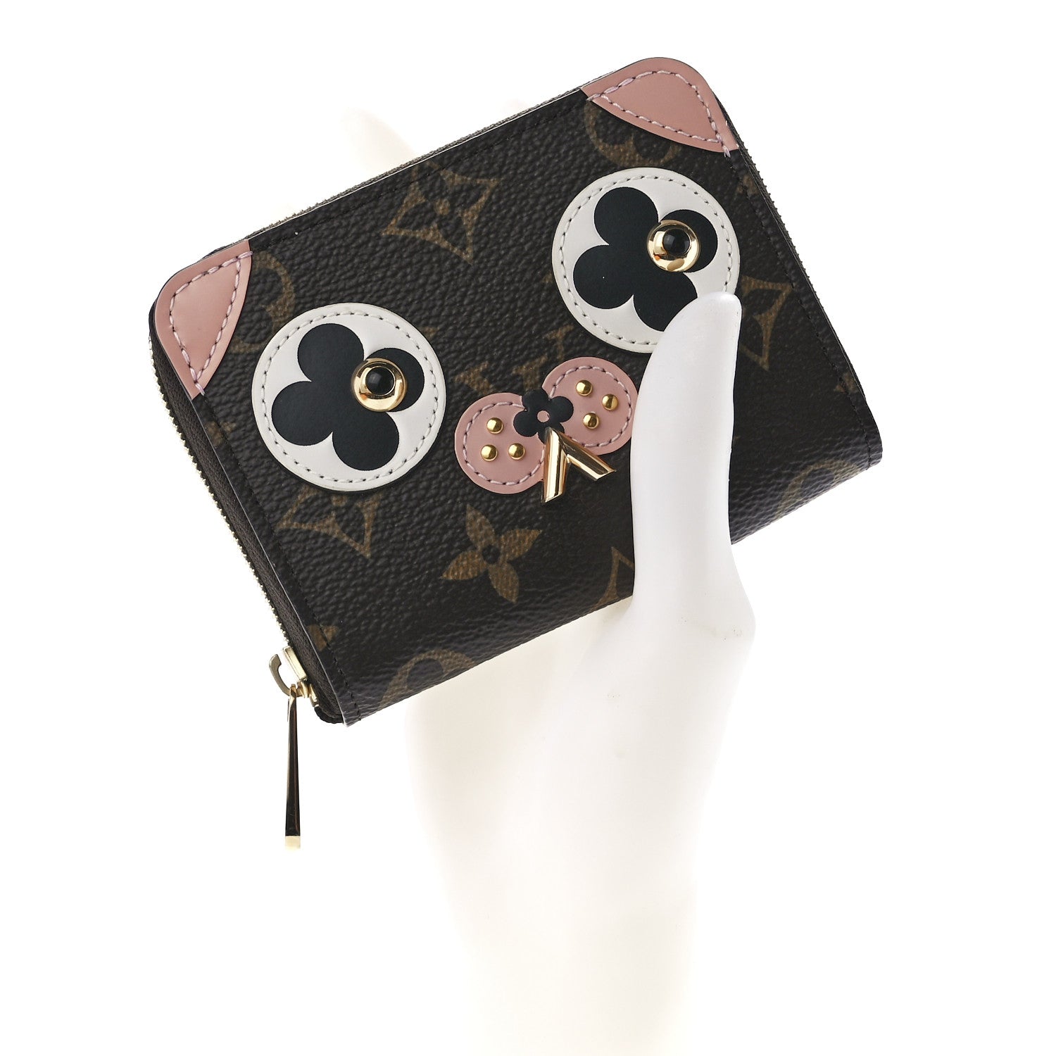 Louis Vuitton Monogram Valentine Dog Zippy Coin Purse 2 of 12