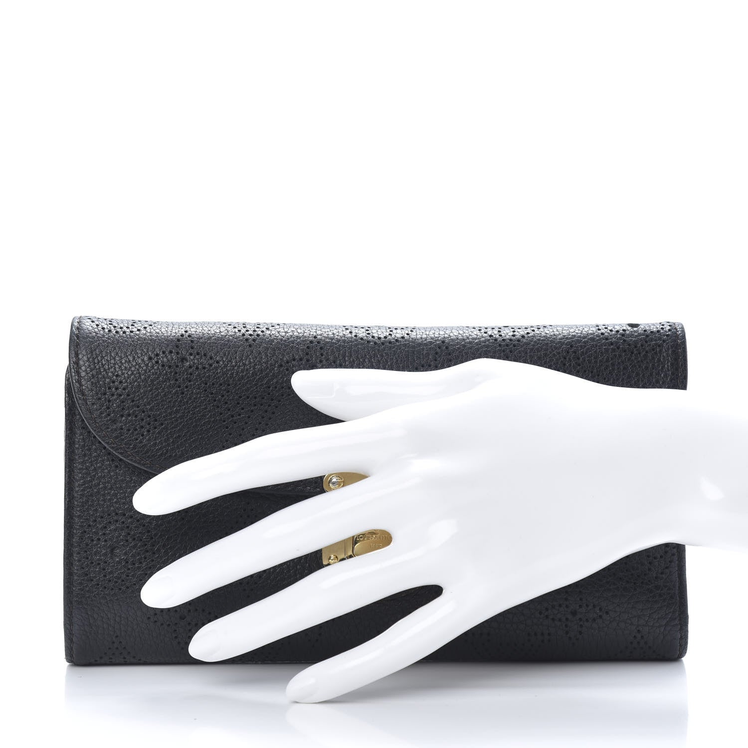 Louis Vuitton Mahina Amelia Wallet Black 2 of 10