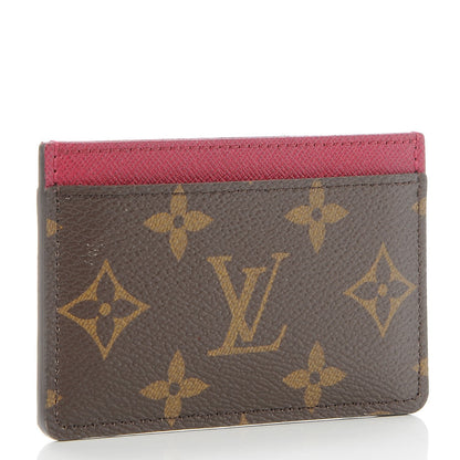 Louis Vuitton Monogram Card Holder Fuchsia 3 of 8