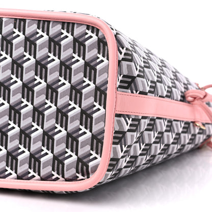 MCM Visetos Medium Liz Reversible Shopper Tote Pink 13 of 13