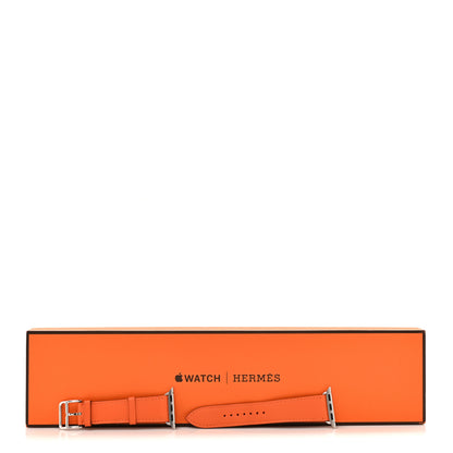 Hermes Swift 41mm Apple Watch Single Tour Band Orange 6 of 6