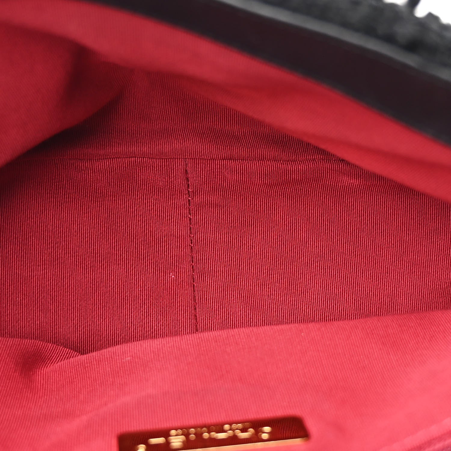 Chanel Tweed Quilted Medium Chanel 19 Flap Black 5 of 13