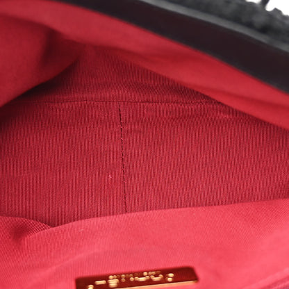 Chanel Tweed Quilted Medium Chanel 19 Flap Black 5 of 13