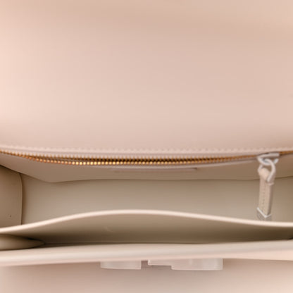 Christian Dior Ultra Matte Grained Calfskin 30 Montaigne Flap Bag White 7 of 10