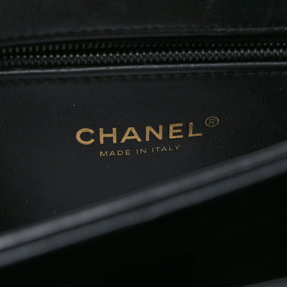 Chanel Lambskin Quilted Small Trendy CC Dual Handle Flap Bag So Black 7 of 13