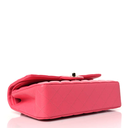 Chanel Caviar Quilted Medium Double Flap Rose 3 of 8