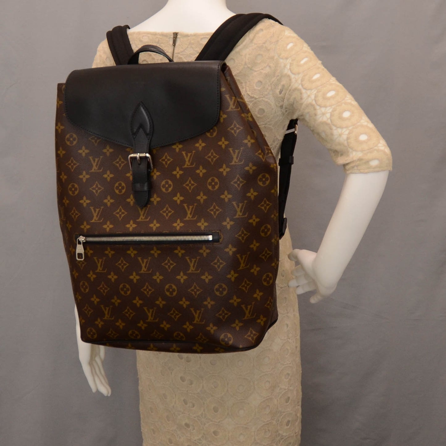Monogram Macassar Palk Backpack