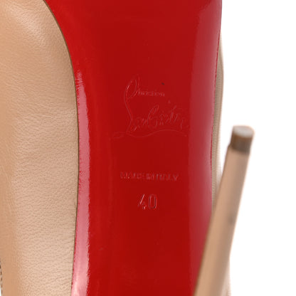 Christian Louboutin Kid Academa 120 Pumps 40 Nude 9 of 9