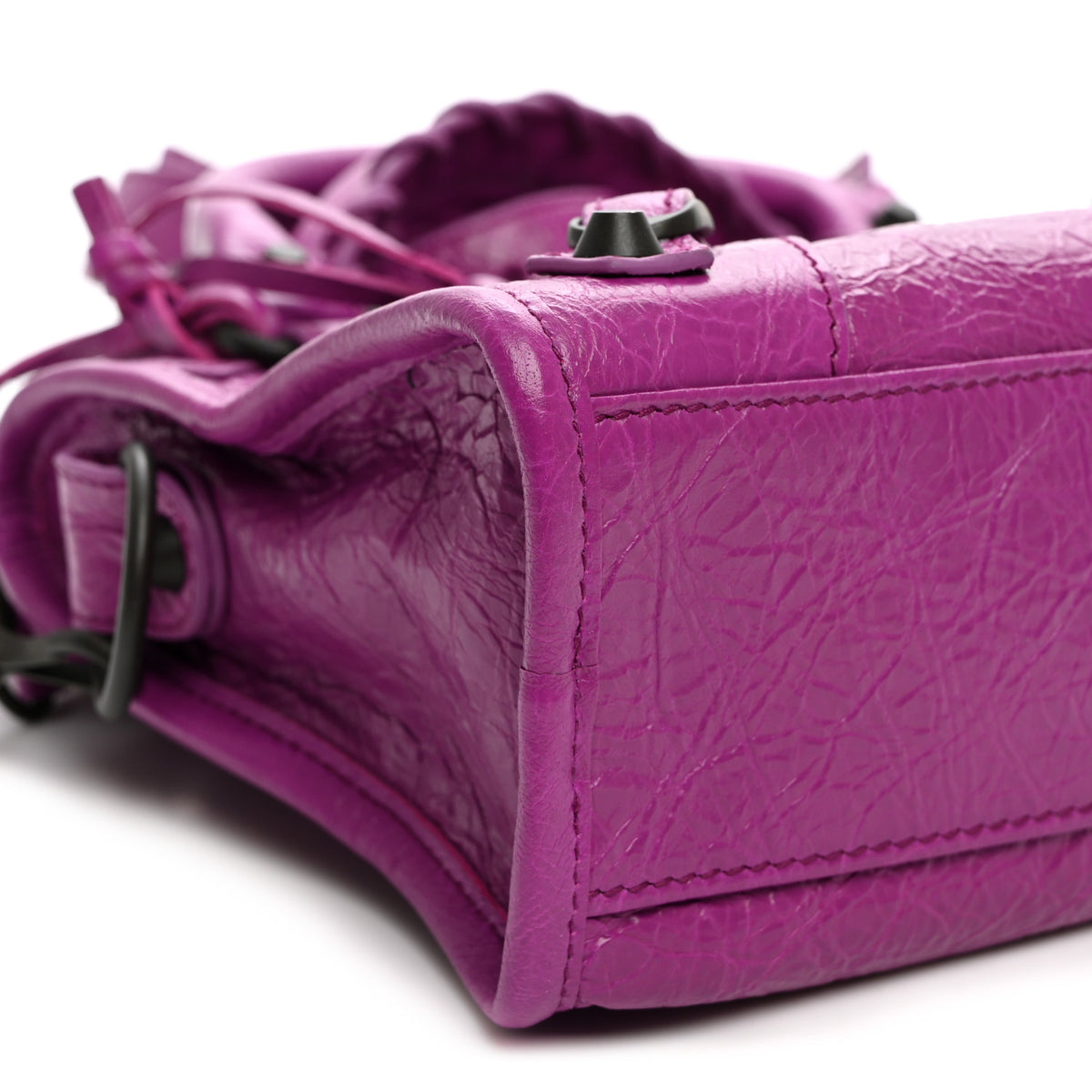 Balenciaga Agneau Arena Classic Hardware Mini Le City Azalee 10 of 11