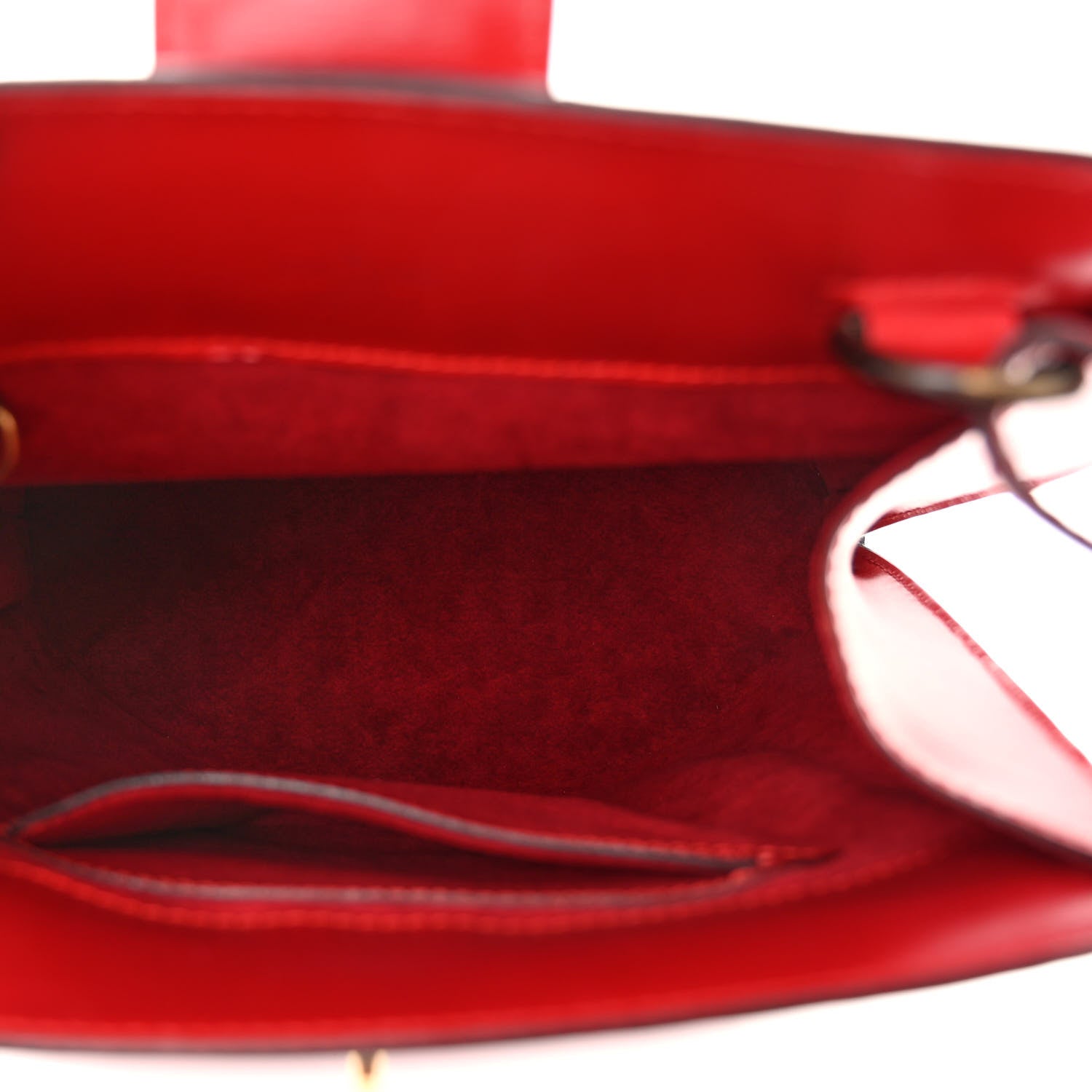 Louis Vuitton Epi Cluny Castillan Red 5 of 9