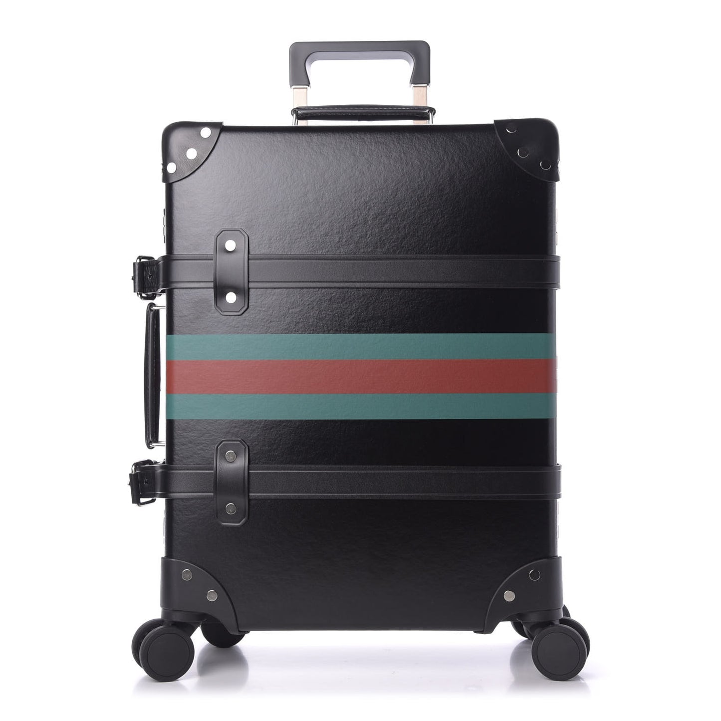 Calfskin Web Globe-Trotter Carry-On Black