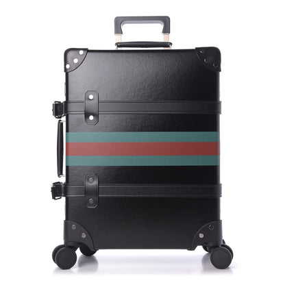 Gucci Calfskin Web Globe-Trotter Carry-On Black 1 of 9