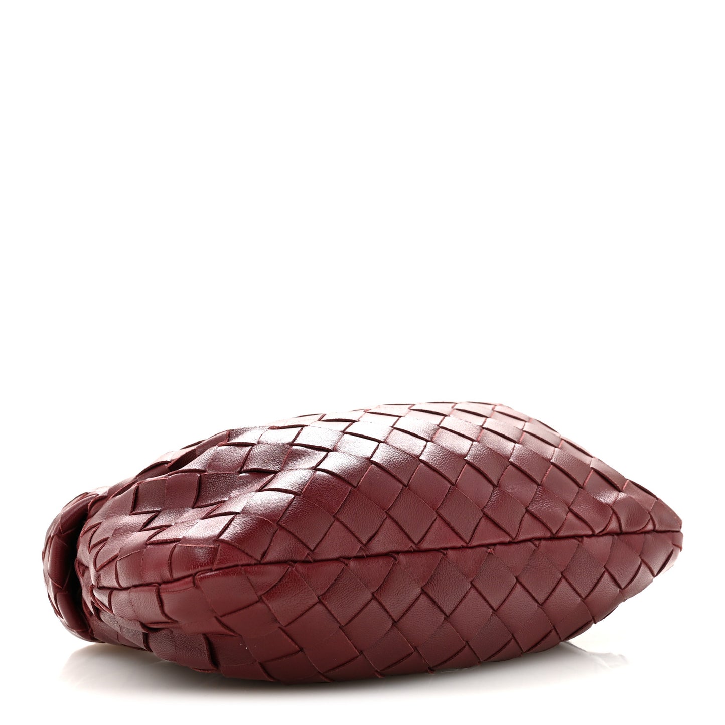 Nappa Intrecciato Mini Jodie Burgundy