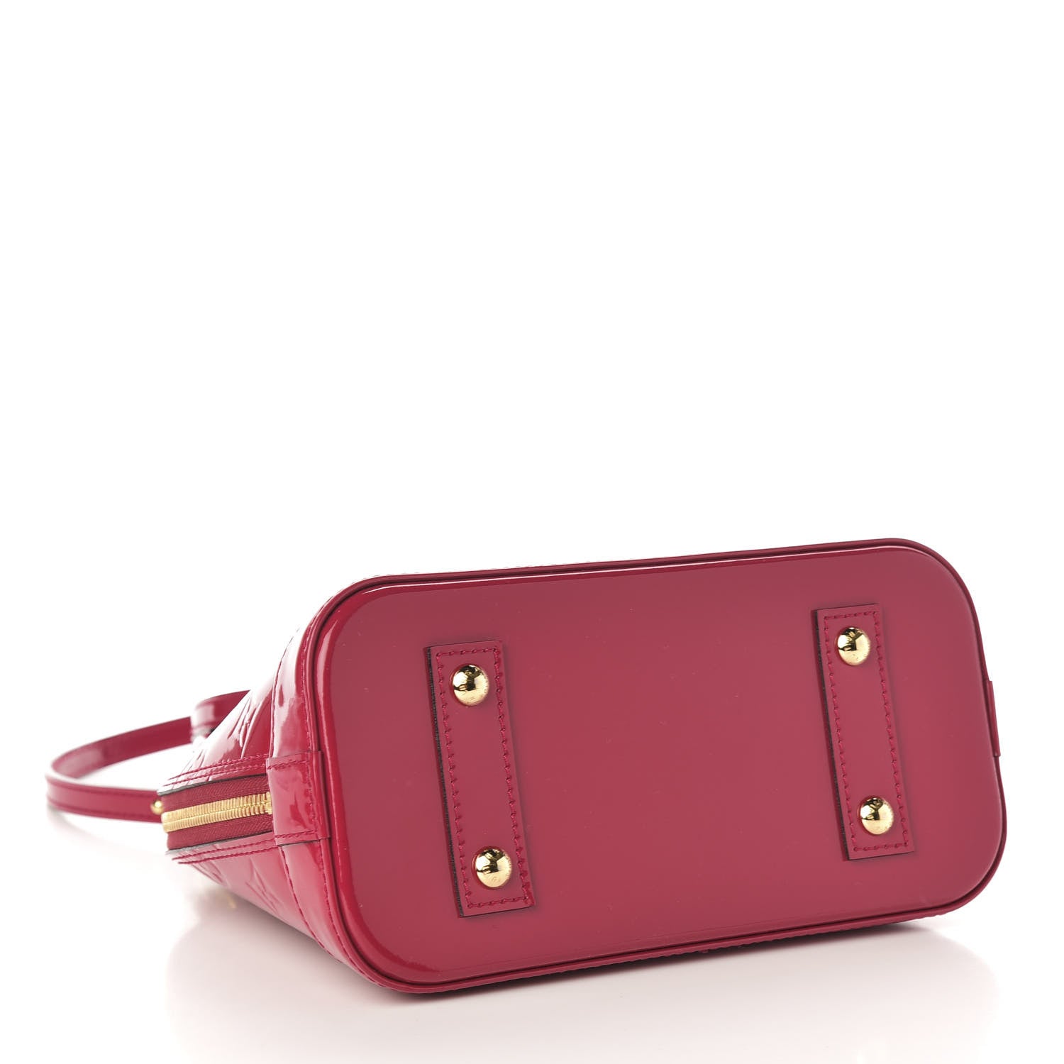 Louis Vuitton Vernis Alma BB Rose Indien 4 of 10