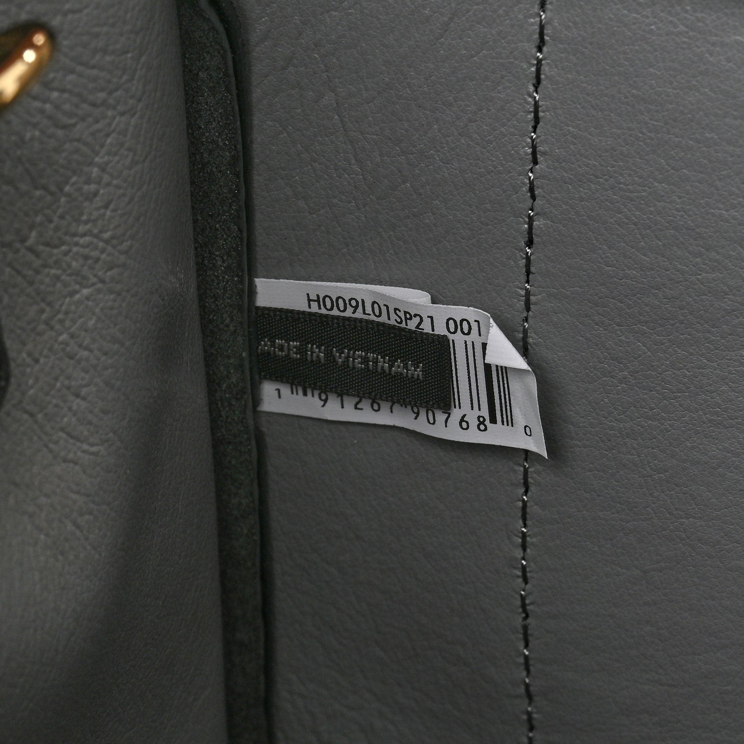Marc Jacobs Grained Calfskin Small The Tote Bag Black 8 of 12
