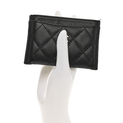 Chanel Caviar Quilted Card Holder Black 2 of 11