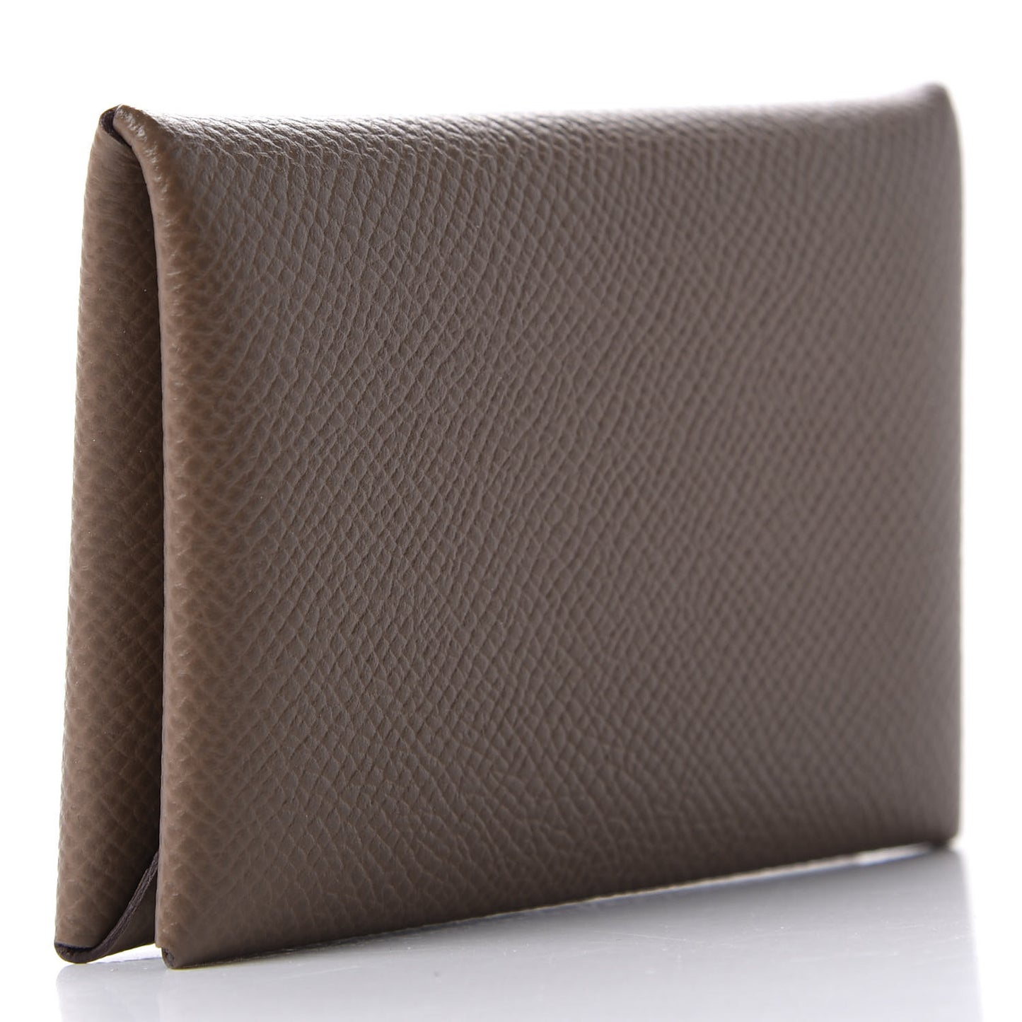 Epsom Calvi Card Case Etoupe