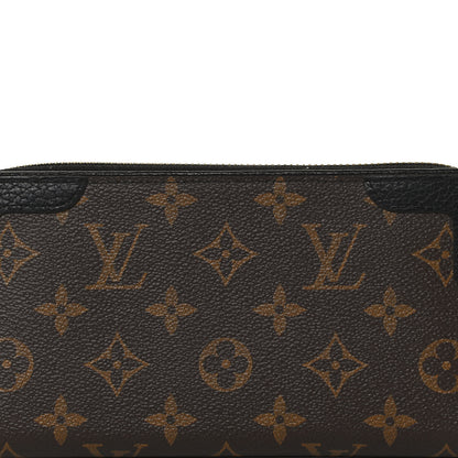 Louis Vuitton Monogram Zippy Retiro Wallet Black 6 of 11