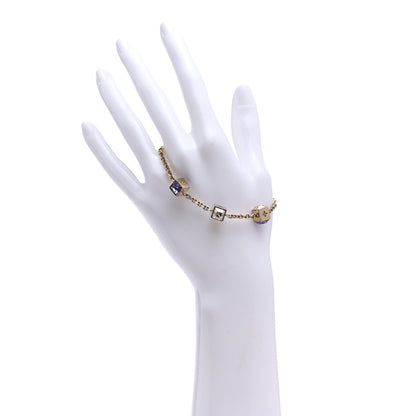 Louis Vuitton Swarovski Gamble Bracelet Azur 2 of 4