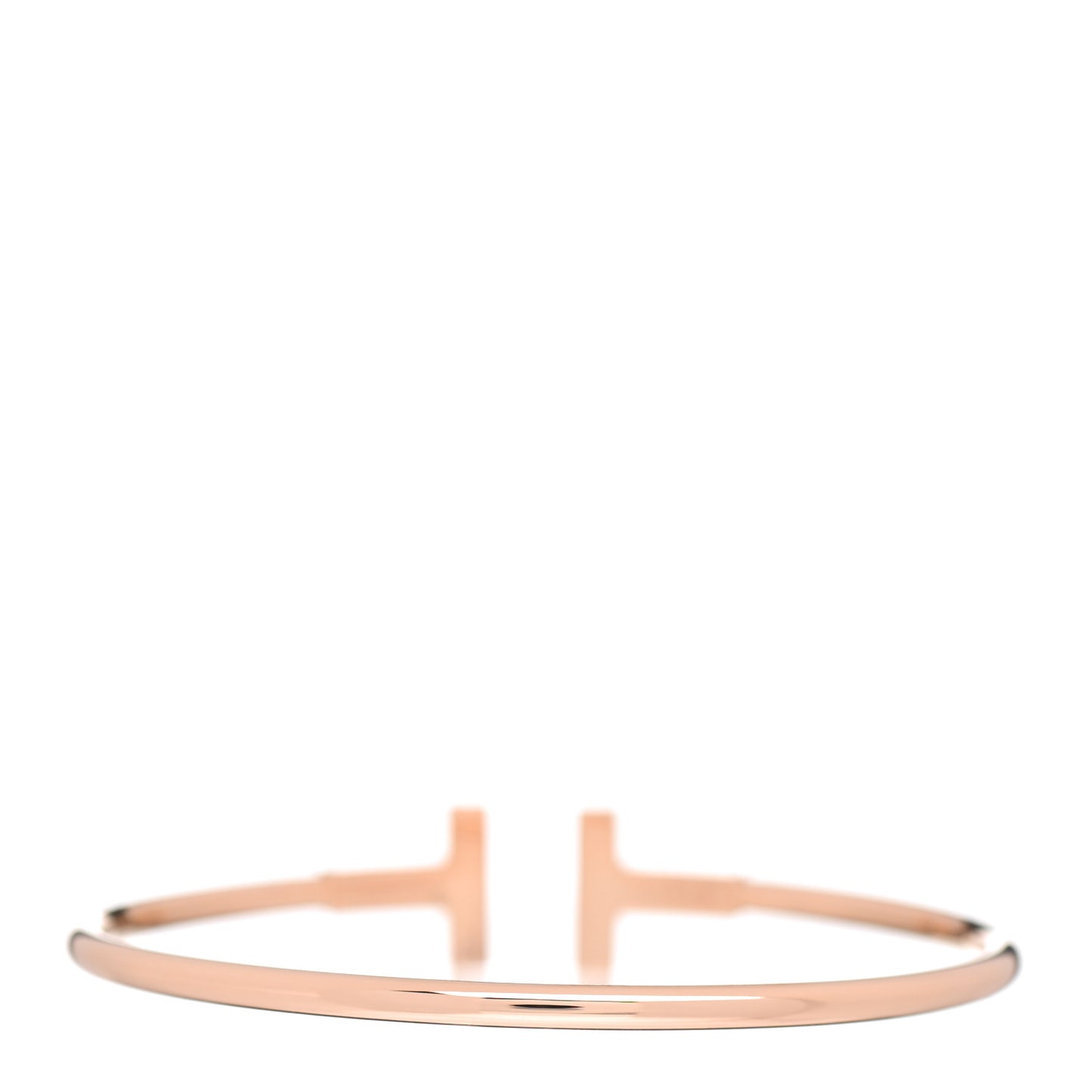 18K Rose Gold Mother of Pearl T Wire Bracelet