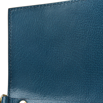 Givenchy Goatskin Medium GV3 Shoulder Bag Blue Pistachio 7 of 9