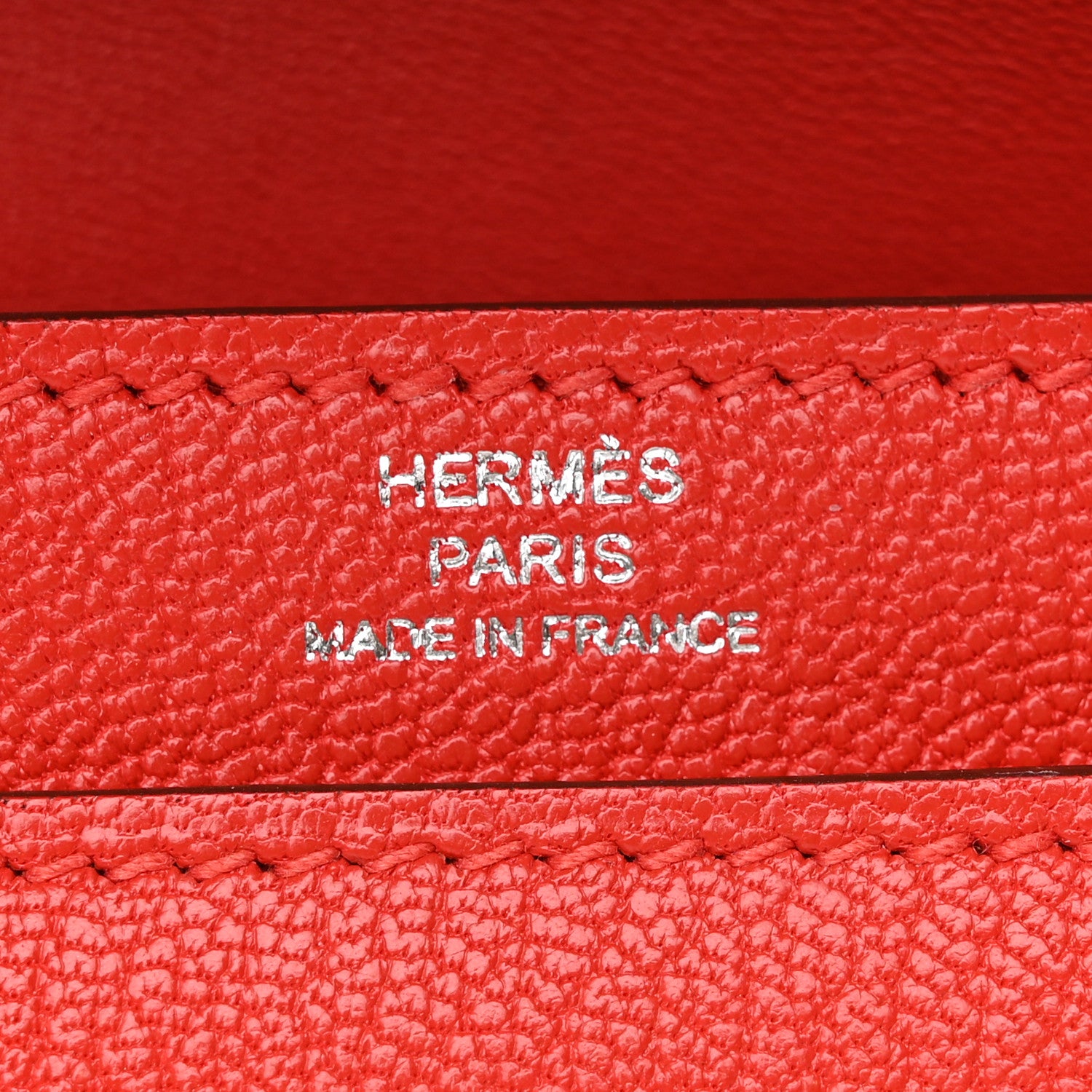 Hermes Chevre Mysore Mini Verrou Chaine Bag Rouge Tomate 6 of 12