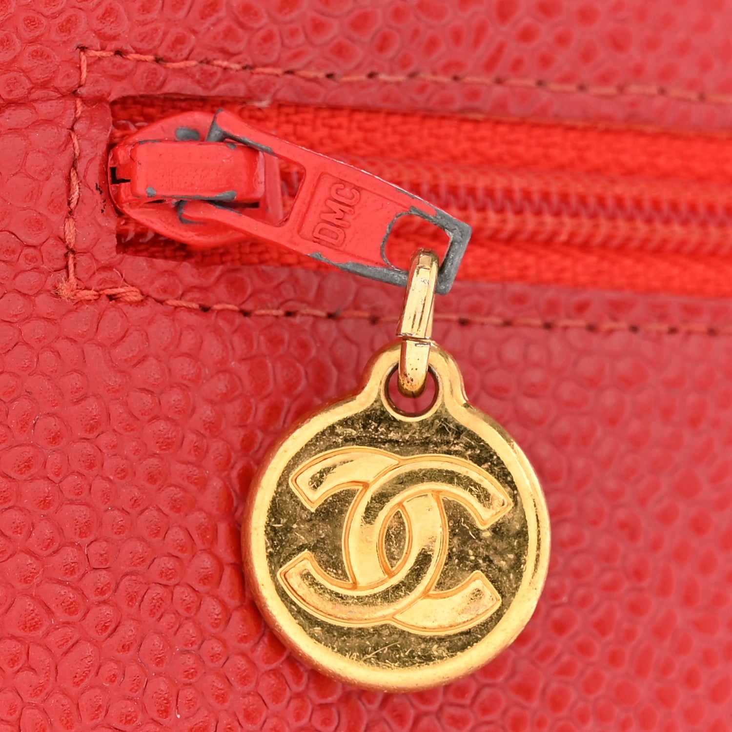 Chanel Caviar Timeless CC Wallet Red 24 of 28