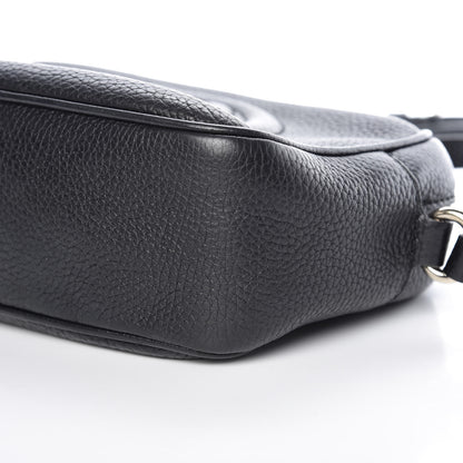 Gucci Pebbled Calfskin Small Soho Disco Bag Black 6 of 12