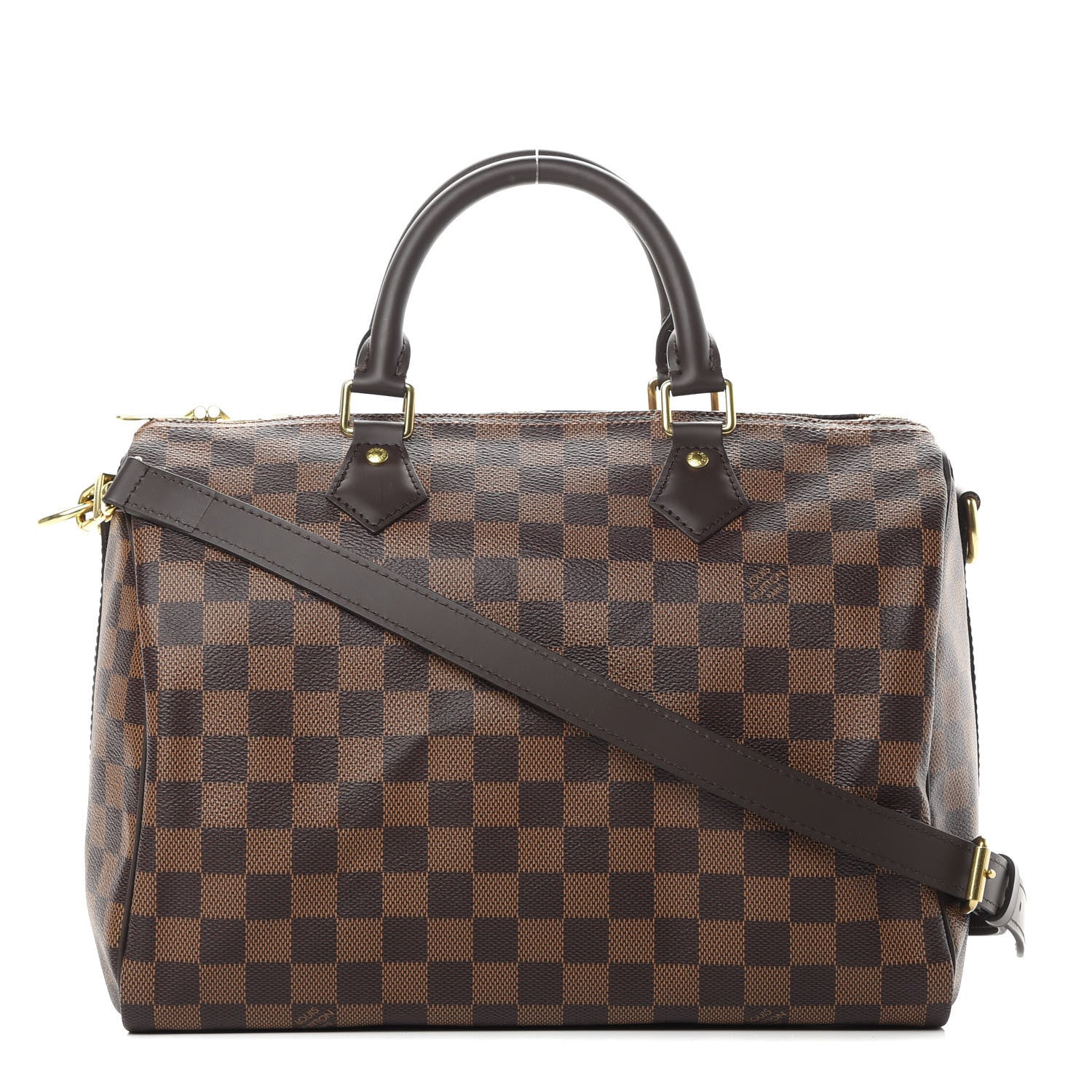 Louis Vuitton Damier Ebene Speedy Bandouliere 30 1 of 11