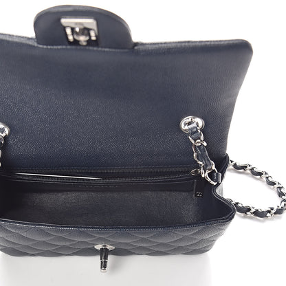 Chanel Caviar Quilted Mini Rectangular Flap Navy 8 of 11