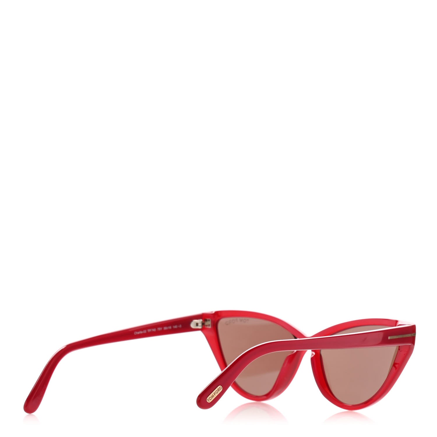 Tom Ford Charlie 02 Sunglasses TF740 Red 4 of 7