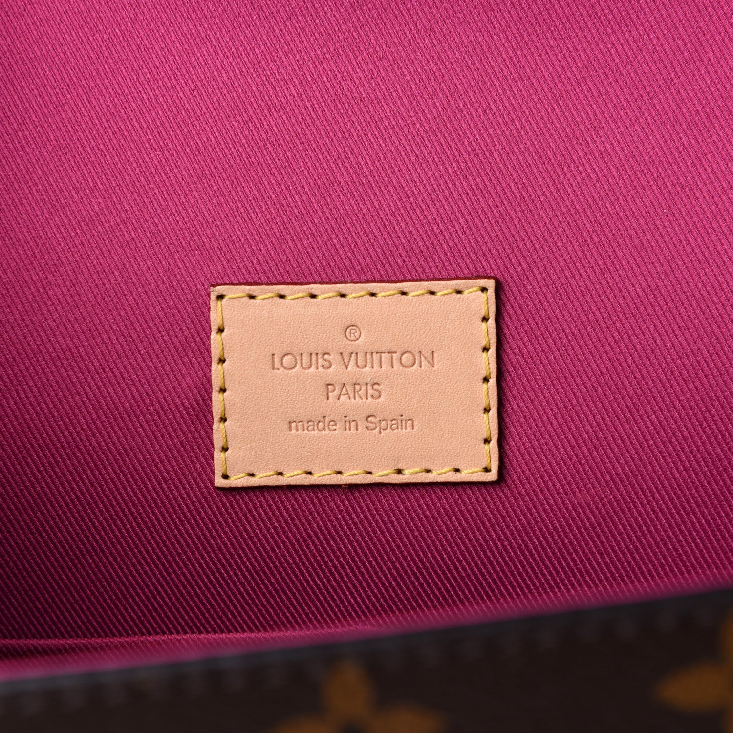 Louis Vuitton Monogram Cluny BB Bordeaux Fuchsia 5 of 10