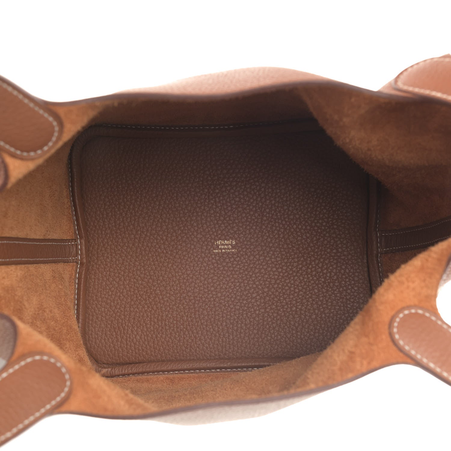 Hermes Taurillon Clemence Picotin Lock 22 MM Gold 4 of 4